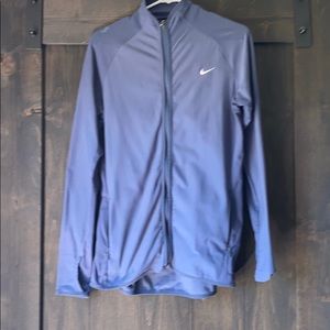 Nike dry fit front zip jacket